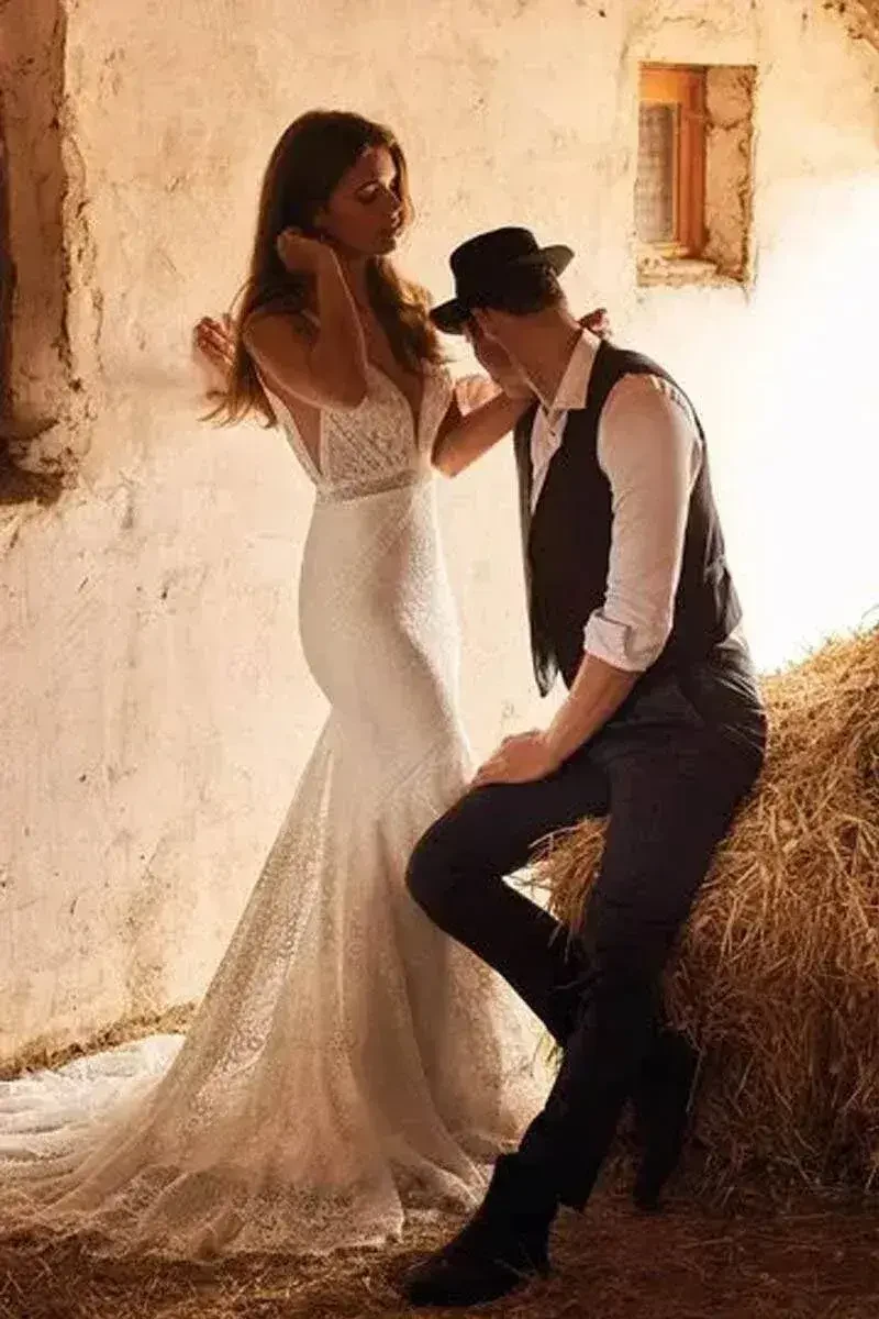 You Should Try These Lillian West Bridal Gowns This 2024. Mobile Image