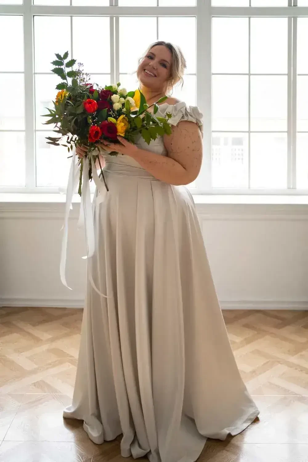Curvy Women Should Try These Plus Size Bridal Gowns in 2024. Mobile Image