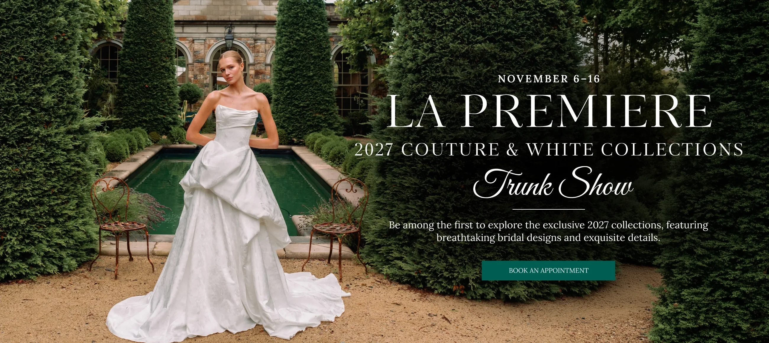 La Premiere Trunk Show Banner